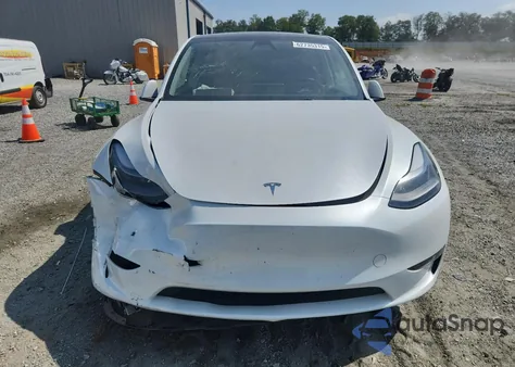 2024 Tesla Model Y from USA, damaged, VIN 7SAYGDEE1RA259458